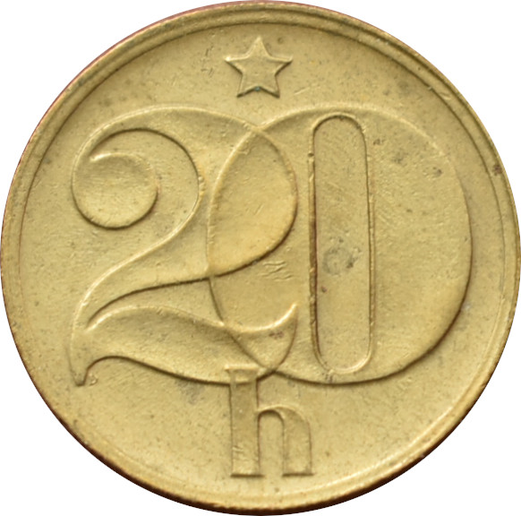 ČSSR 20 Halier 1975