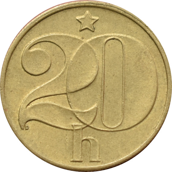 ČSSR 20 Halier 1987