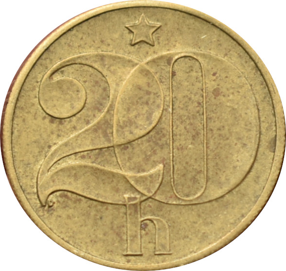 ČSSR 20 Halier 1984