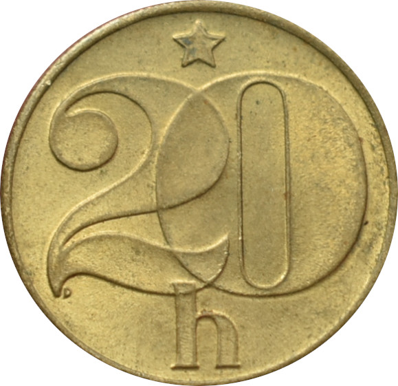 ČSSR 20 Halier 1985
