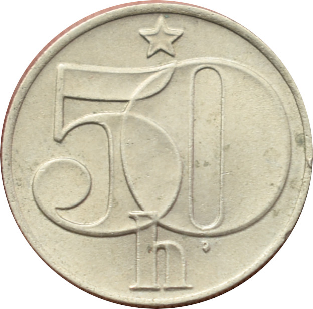 ČSSR 50 Halier 1989