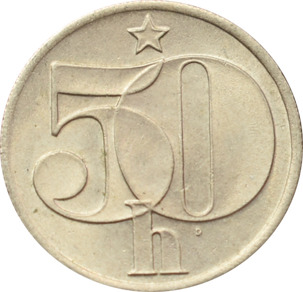 ČSSR 50 Halier 1982