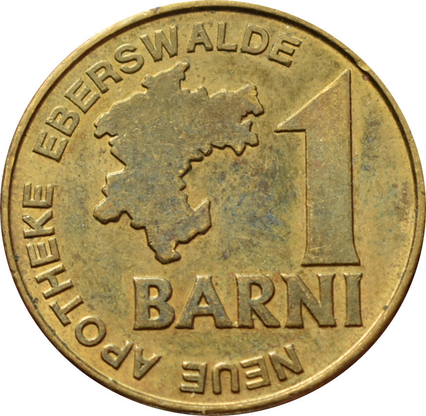Nemecko žeton 1 BARNI 