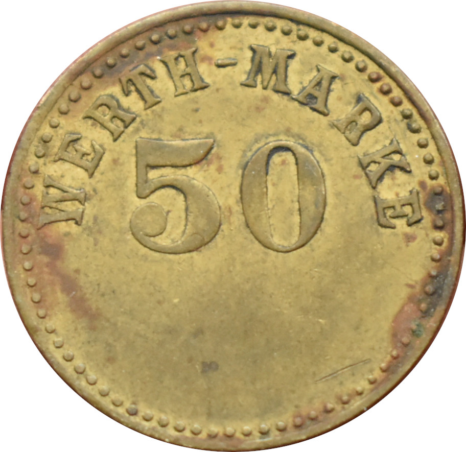 Nemecko žetón Wert-Marke 50