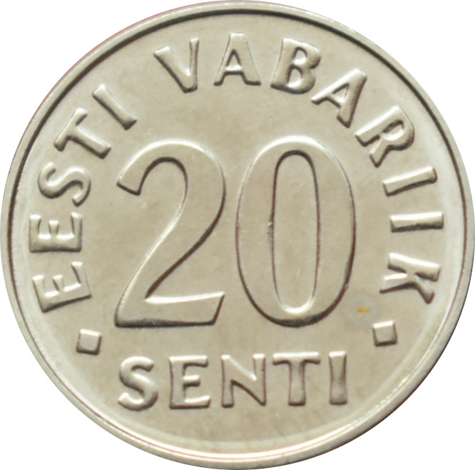 Estónsko 20 Senti 2006