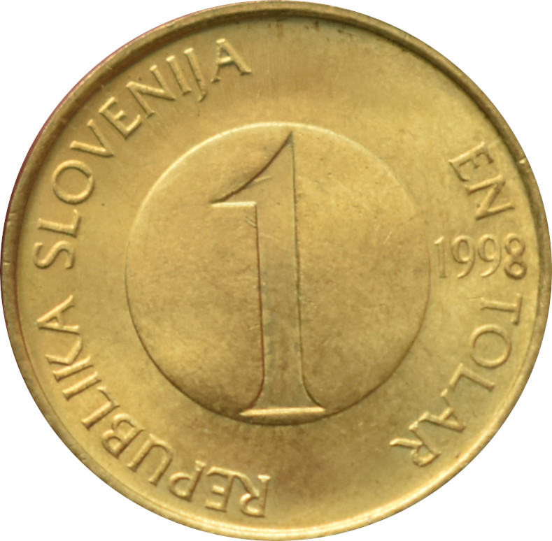 Slovinsko 1 Tolar 1998