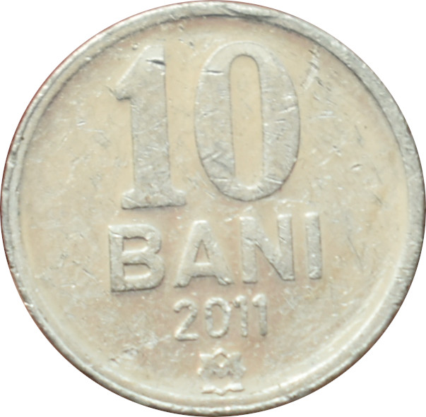 Moldavsko 10 Bani 2011