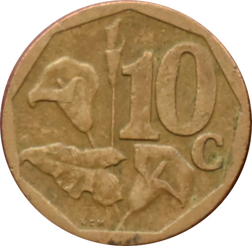 Južná Afrika 10 Cents 2002