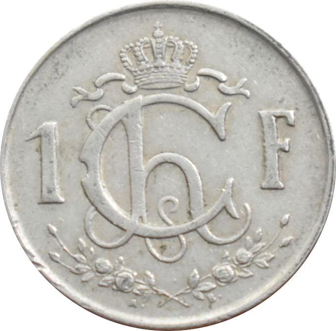 Luxembursko 1 Frank 1953