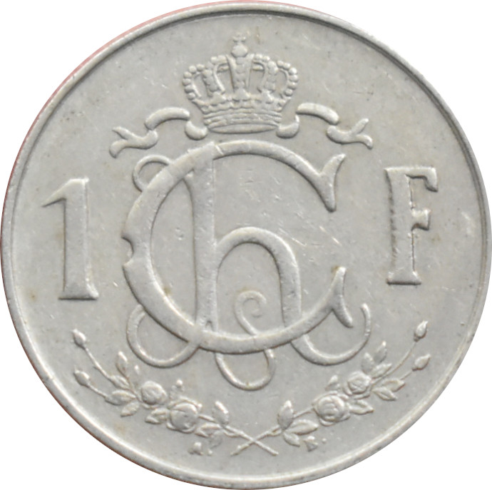 Luxembursko 1 Frank 1955