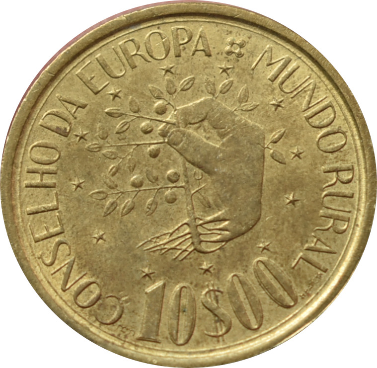 Portugalsko 10 Escudos 1987