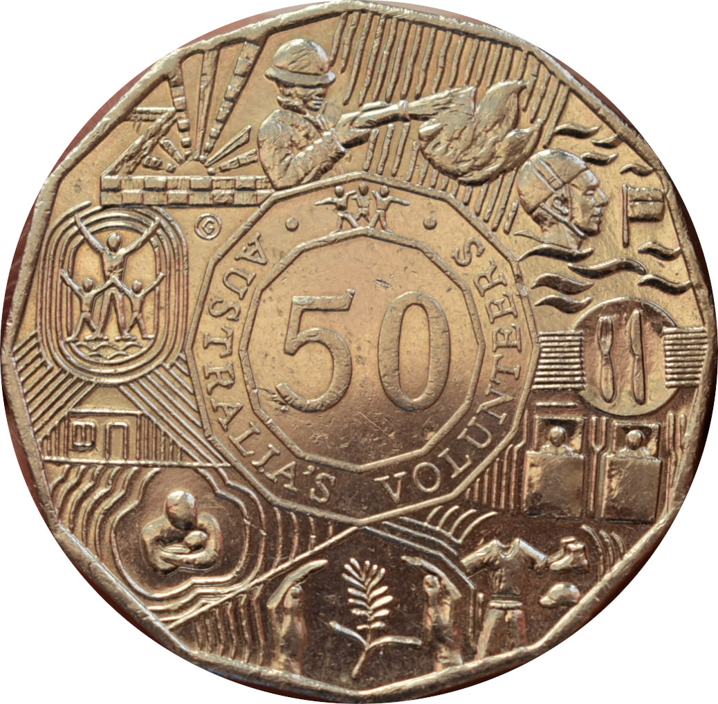 Austrália 50 Cents 2003