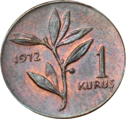 Turecko 1 Kurus 1972