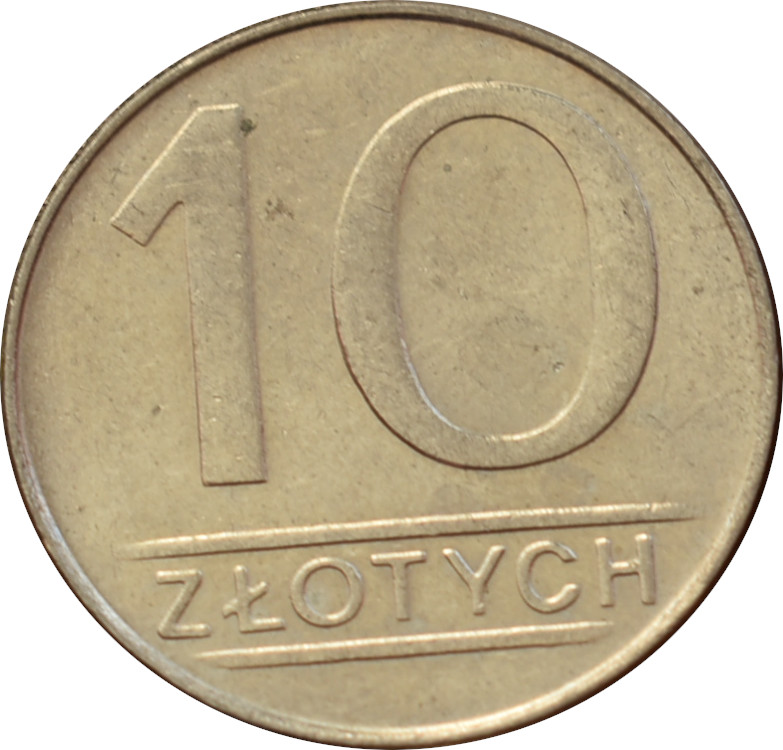 Poľsko 10 Zlotych 1988