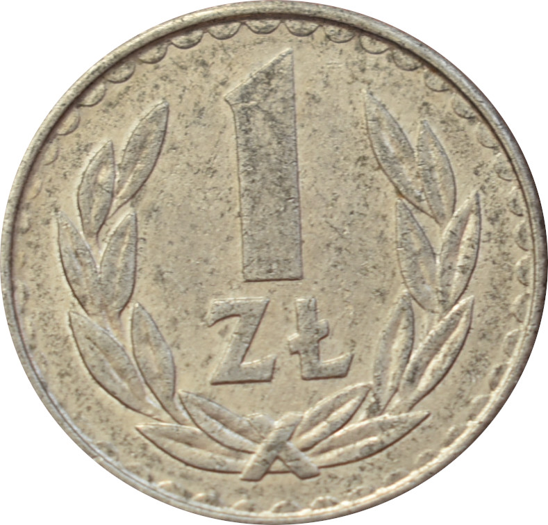 Poľsko 1 Zloty 1987