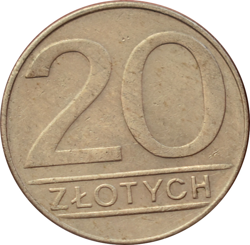 Poľsko 20 Zlotych 1988