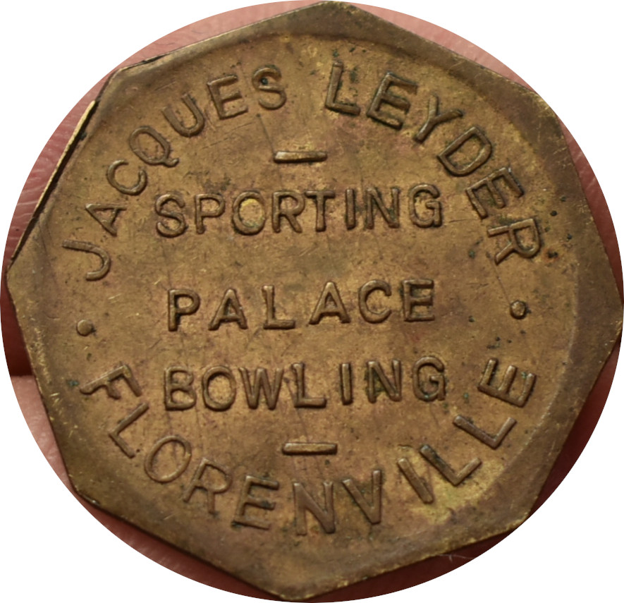 Belgicko žeton na bowling