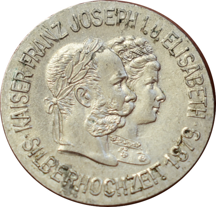 Rakúsko žetón 1987 F.J. a Sissi