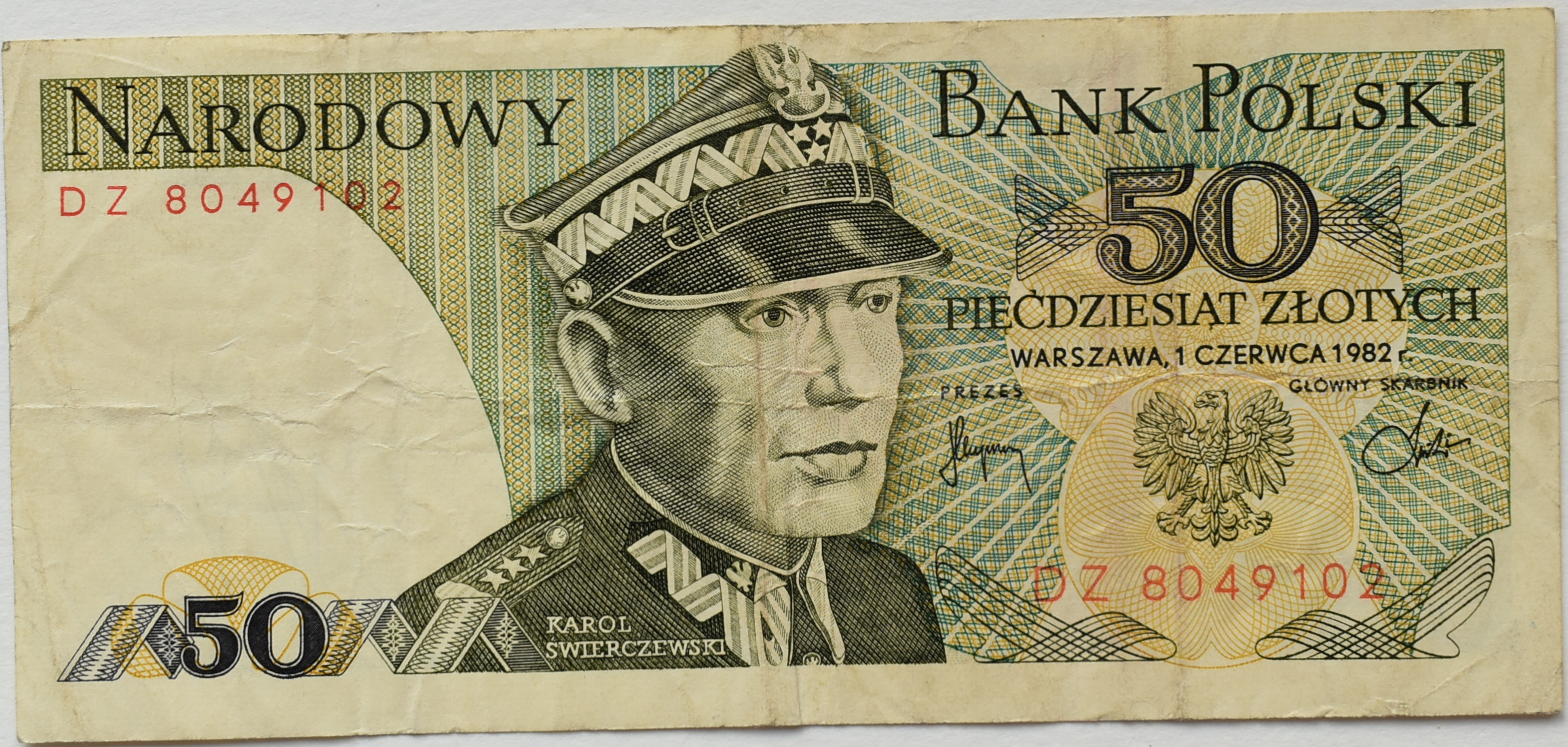Poľsko 50 Zlotych 1982