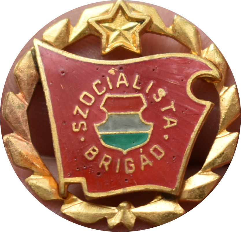 Maďarsko odznak socialistická brigáda