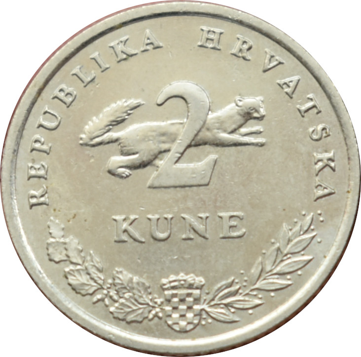 Chorvátsko 2 Kune 2011