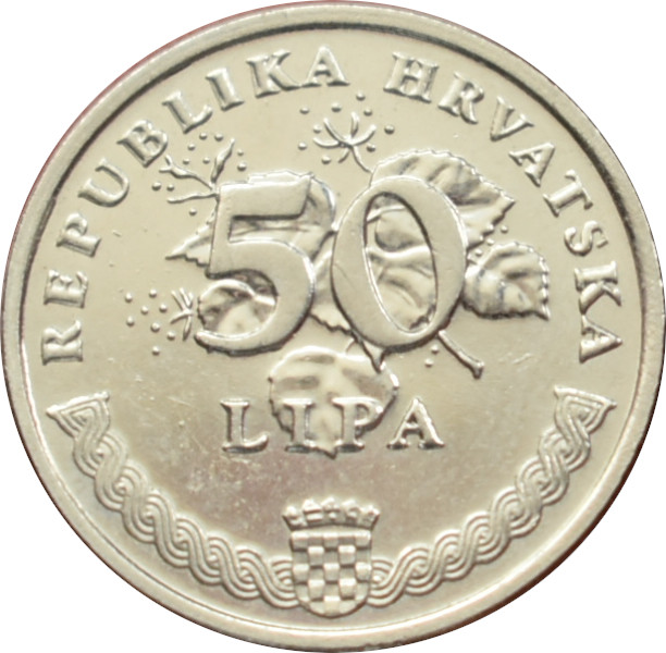 Chorvátsko 50 Lipa 2015