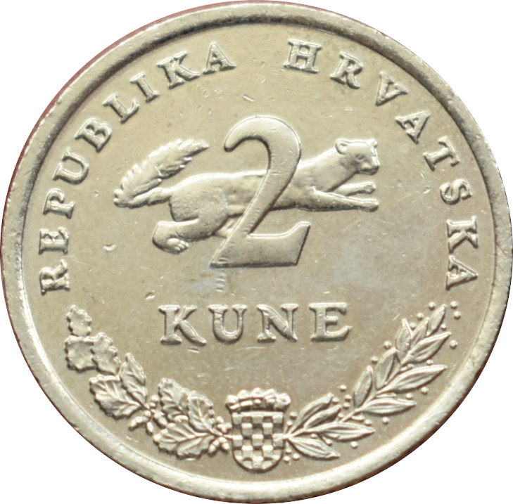 Chorvátsko 2 Kune 2017