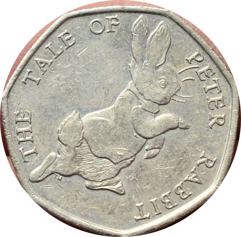Anglicko 50 Pence 2017