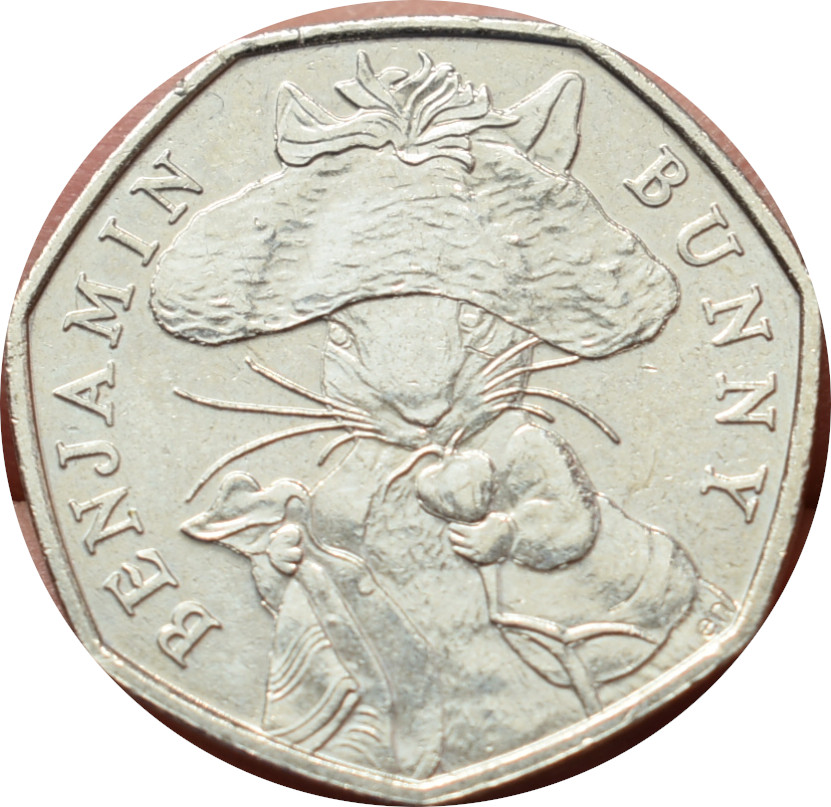 Anglicko 50 Pence 2017
