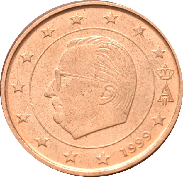Belgicko 5 Cent 1999