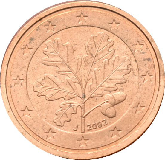 Nemecko 2 Cent 2002