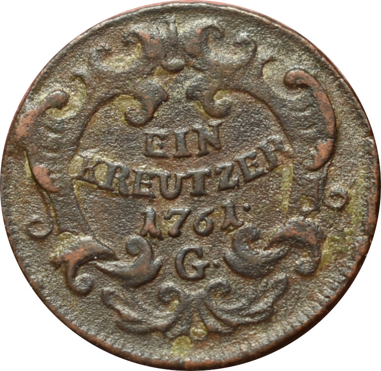 Mária Terézia Ein Kreutzer 1761 G