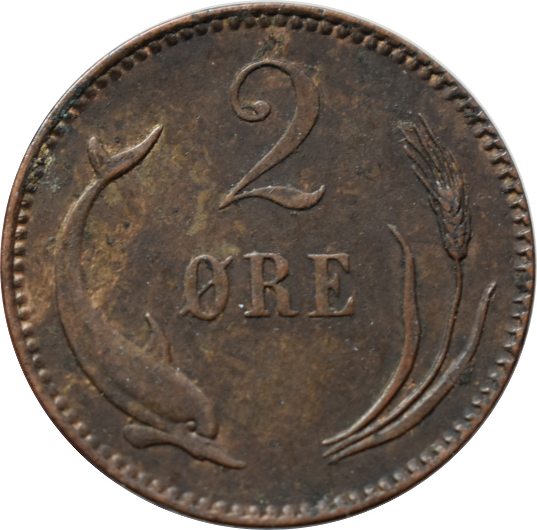 Dánsko 2 Ore 1883