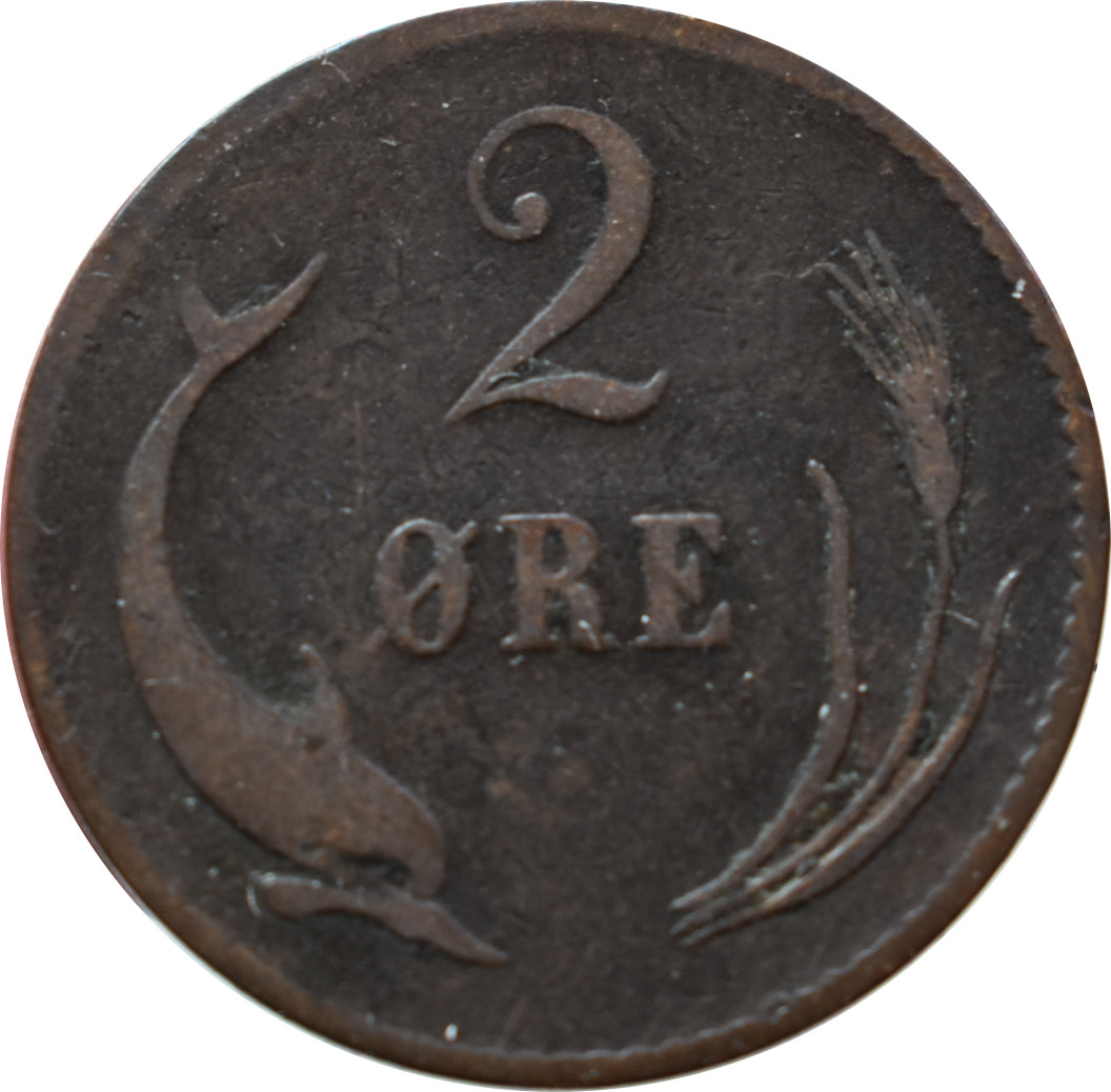 Dánsko 2 Ore 1874