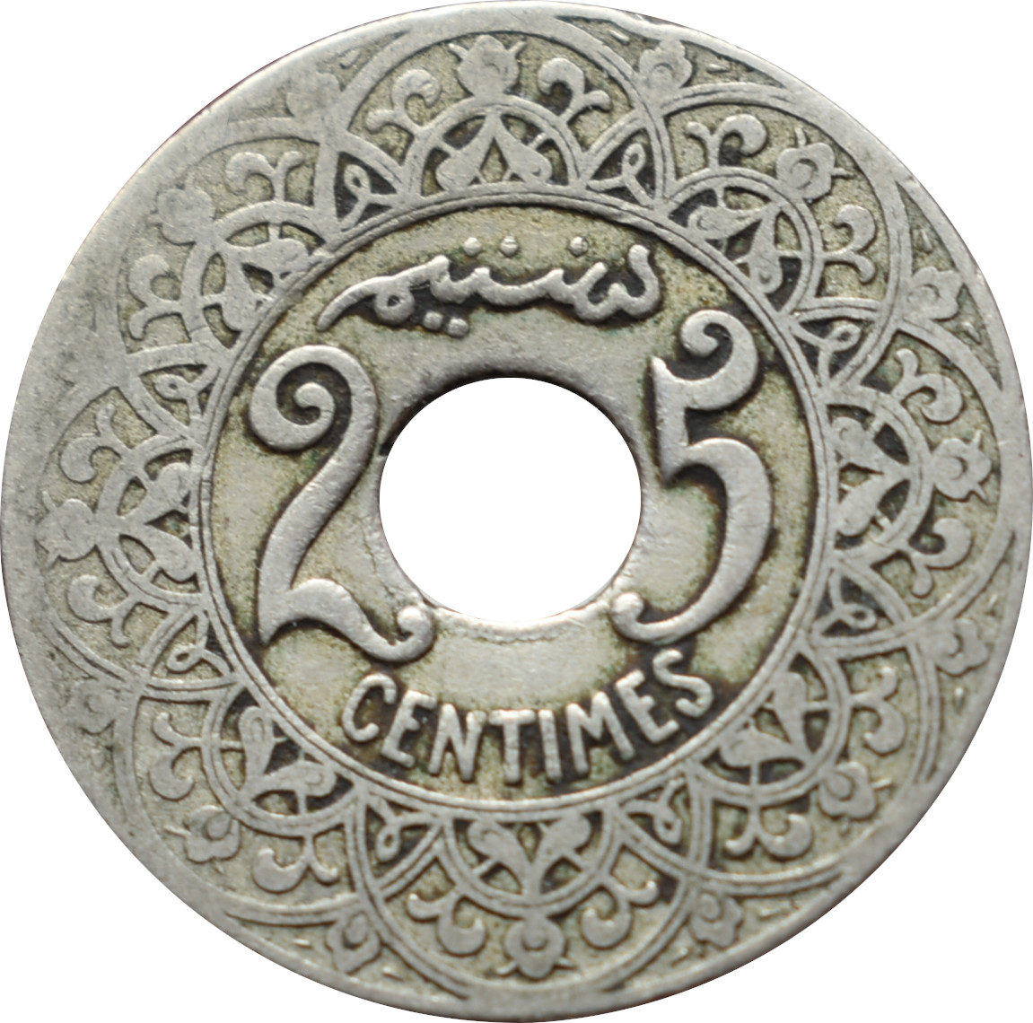 Maroko 25 Centimes 1921