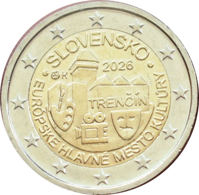Slovensko 2 Euro 2026
