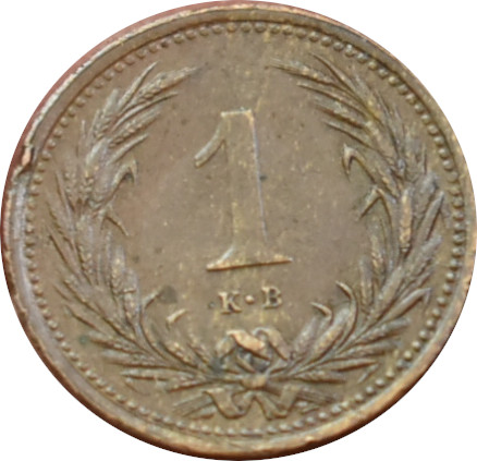 F.J. 1 Fillér 1894 K.B