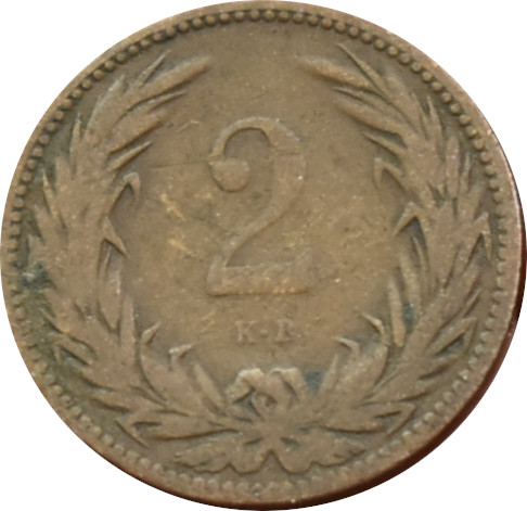 F.J. 2 Fillér 1904 K.B. R!