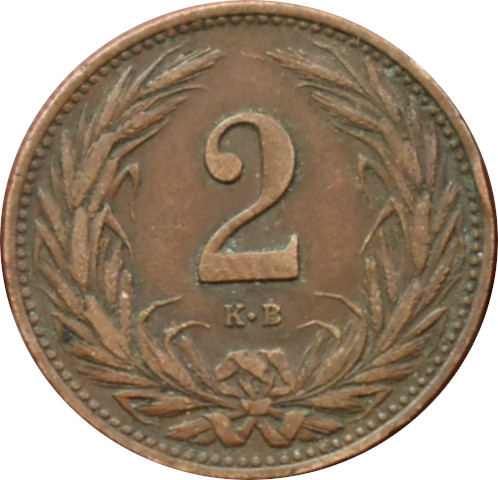 F.J. 2 Fillér 1909 K.B