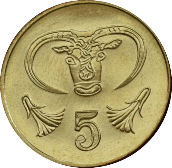 Cyprus 5 Cents 2001
