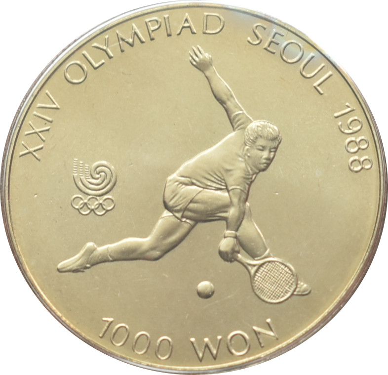 Južná Kórea 1000 Won 1987