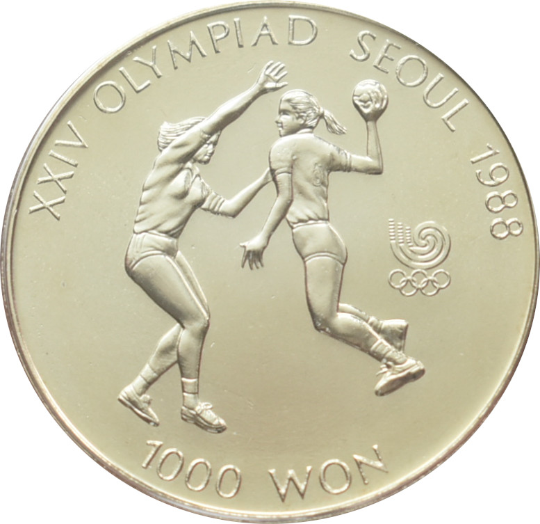Južná Kórea 1000 Won 1987