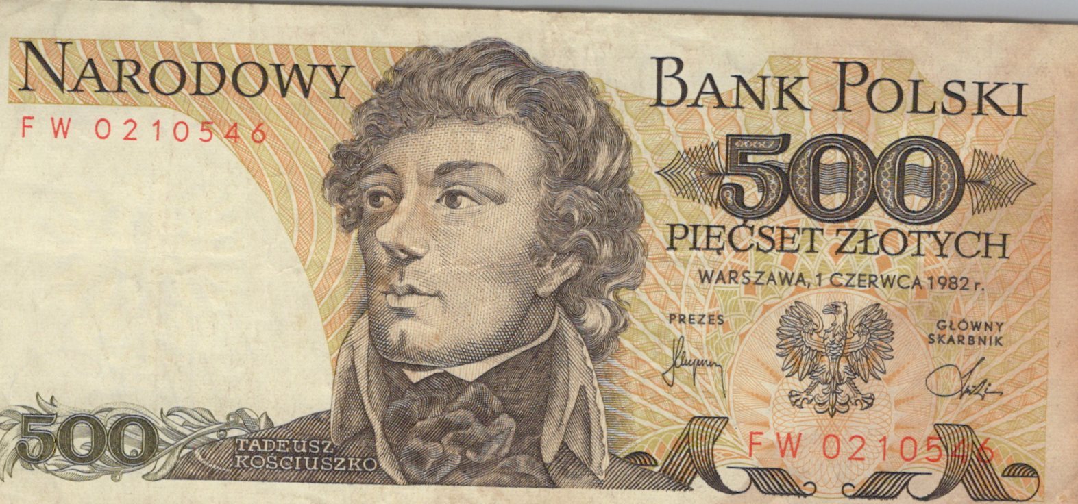 Poľsko 500 Zlotych 1982