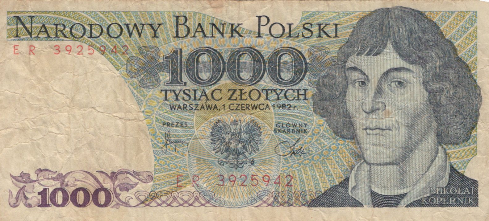 Poľsko 1000 Zlotych 1982