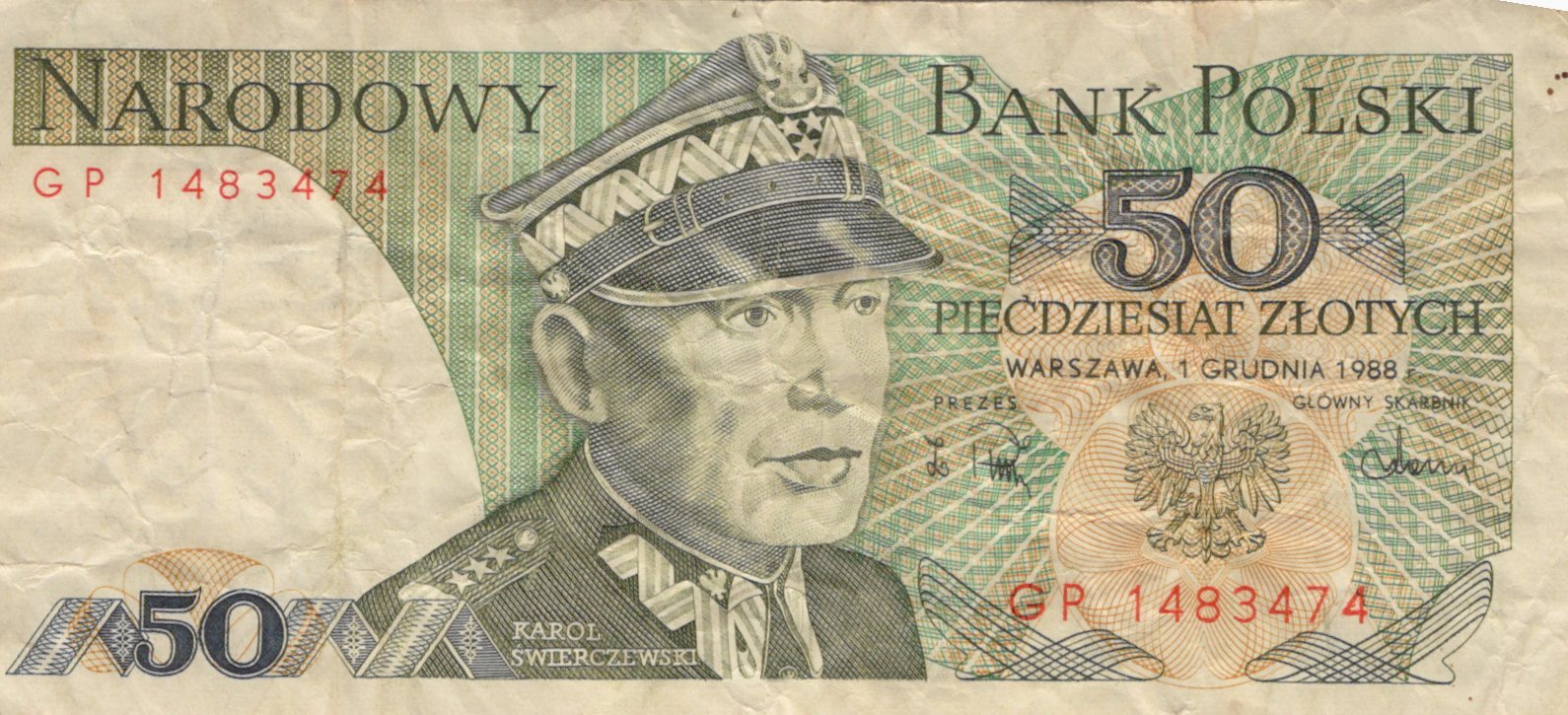 Poľsko 50 Zlotych 1988