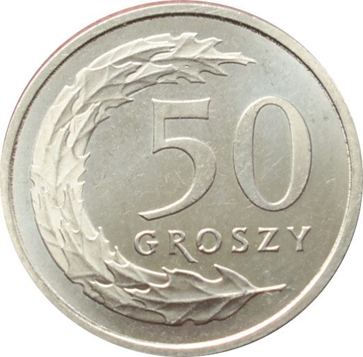 Poľsko 50 Groszy 2025