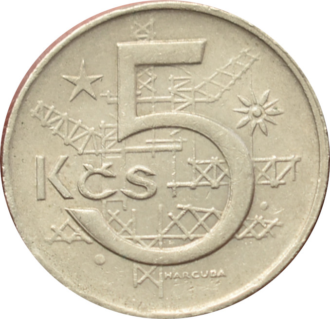 ČSSR 5 Kčs 1974