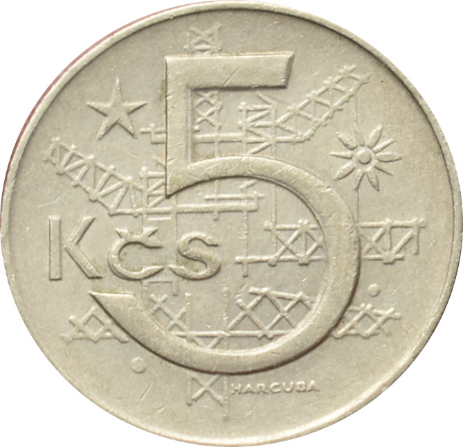 ČSSR 5 Kčs 1974