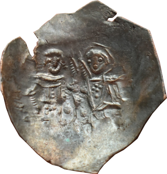 Byzanc,Billon aspron trachy Manuel I. 1143-1180