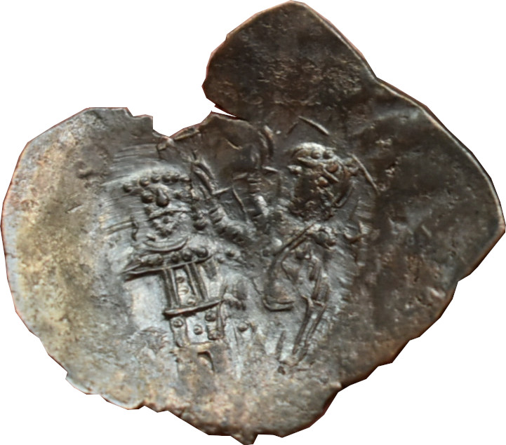 Byzanc,Billon aspron trachy Manuel I. 1143-1180